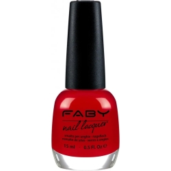 Nail Lacquer - Nail Polish 15 ml - Fabi'S Red