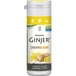 Ginjer - Ginger and lemon chewing gum 30 g