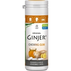Ginjer - Ginger and honey chewing gum 30g