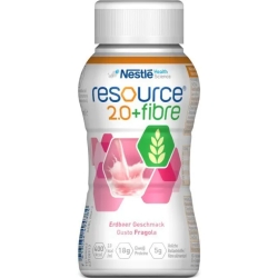 Resource 2.0 + Fibre - Strawberry flavored drink 200 Ml