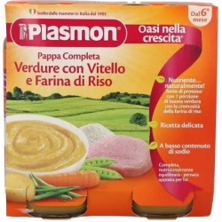 Pappa Completa - Homogenized Vegetables, veal, Rice flour 2 x 190g