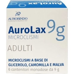 Aurolax - 6 Microclisms for Adults of 9 g