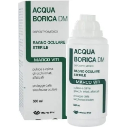 Acqua Borica Dm - Sterile eye bath 500 ml