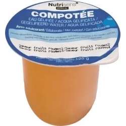 gelified water with sweetener 12 cups flavor orange