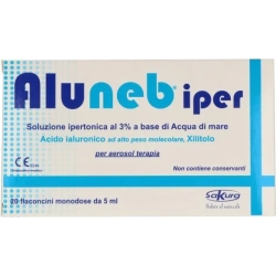 Aluneb Iper - Hypertonic solution for Aerosol 20 vials