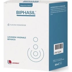 Biphasil - biphasic vaginal douching 4 bottles single dose
