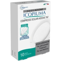 Medicazione - 10 adhesive eye dressings