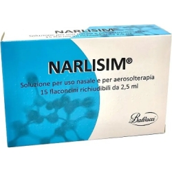 Narlisim - Solution for nasal use aerosol therapy 15 Vials