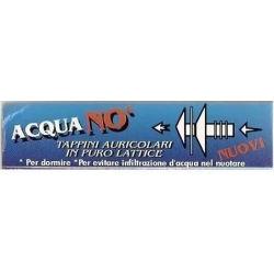 Aquano'- 2 latex earplugs