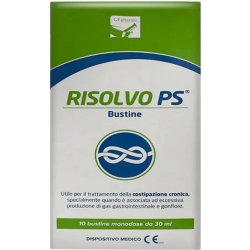 Risolvo Ps - Treatment of chronic constipation 10 Sachets 30 ml