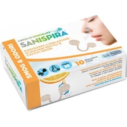 Sanispira Smog & Scents - 10 nasal filters