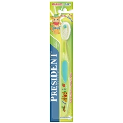 President Kids Junior 5-11 - toothbrush Assorted colors