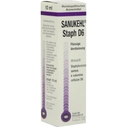 Sanukehl Staph D6 - homeopathic remedy 10 ml drops