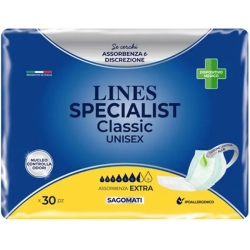 Specialist classic unisex - 30 Extra absorbency shaped diapers