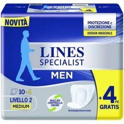 Specialist Men - 14 male sanitary towels Level 2 Medium
