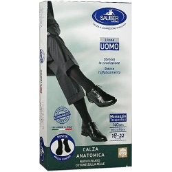 Linea Uomo - Anatomic sock 140 Den Size G Color Blue