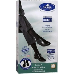 Linea Uomo - Anatomic sock 70 Den Size G Color Black