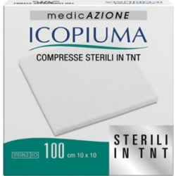 100 gauzes in sterile NWF 10x10 cm