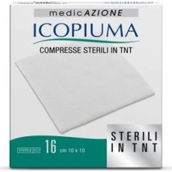 16 gauzes in sterile NWF 10x10 cm