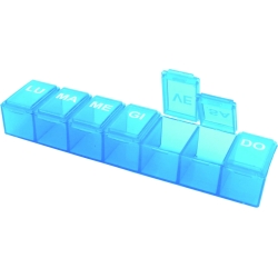 Weekly pill box - assorted colors