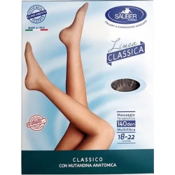 Classic Line - Fishnet tights 140 Den 5 Clear Cut