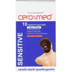 10 Suture Patch for sensitive skins - 3x75 mm