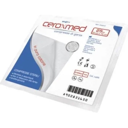 25 hypoallergenic cotton sterile gauze - 10x10 cm