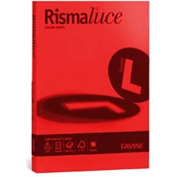 Rismaluce A4 - 125 Sheets 200 g/m2 Red
