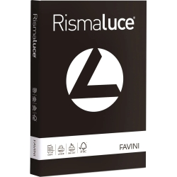 Rismaluce A4 - 125 Sheets 200 g/m2 Black