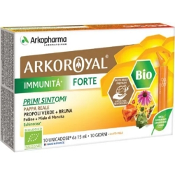 Arkoroyal Immunità Forte Bio - Seasonal Defence Supplement 10 vials