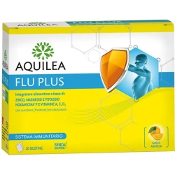 Flu Plus  - Immune Support Supplement 10 sachets orange flavor