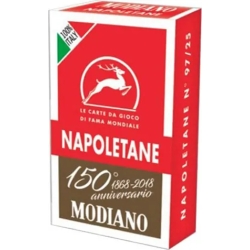 Napoletane Rosso 150° anniversario - 14 decks of playing cards