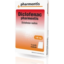 Diclofenac PHARMENTIS 5 Patches - Pain treatment by muscle tear