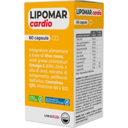 Lipomar Cardio - Cholesterol Levels Supplement 60 soft capsules
