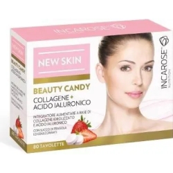 New Skin Beauty candy - Skin Supplement 80 tablets Strawberry flavor