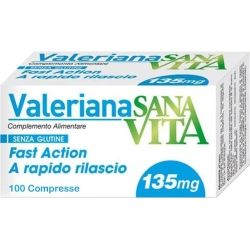 Sanavita Valeriana - Mood and Sleep Supplement 100 tablets