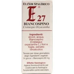 Elixir Spargico E 27 Hawthorn - Heart Health Supplement 10 ml