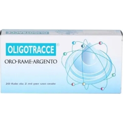 Oro Rame Argento - trace element supplement 20 vials