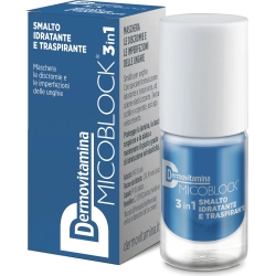 Dermovitamina Micoblock 3 in 1 - breathable nail polish color blue