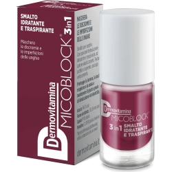 Dermovitamina Micoblock 3 in 1 - breathable nail polish color bordeaux