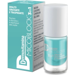 Dermovitamina Micoblock 3 in 1 - breathable nail polish color Turquoise