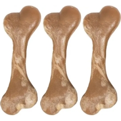 Nature Delì - 3 natural bones for pets with bacon flavor size Xs