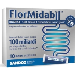 Flormidabil Reload - Probiotic Supplement 10 Sachets