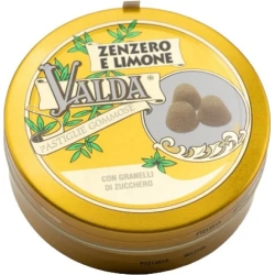 Ginger And Lemon - Gummy pastilles with granules of sugar 50 g