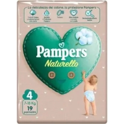 Naturello - 19 cotton covered diapers size 4 (7-18 Kg)