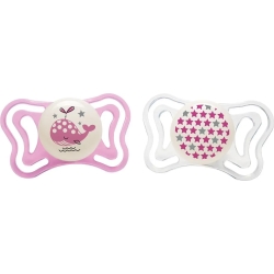 PhysioForma Light 2-6m - Pacifier with silicone teat - assorted themes