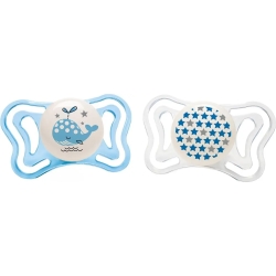 PhysioForma Light 2-6m - Pacifier with silicone teat - assorted themes
