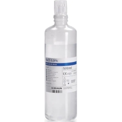 not for injection 0.9% saline solution 500 ml