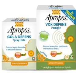Apropos Gola Defens Forte 20 ml + lozenges - sore throat spray
