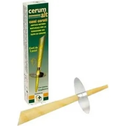 Cerum Alt - 2 Waxed Cones for wax removal